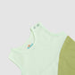 Organic Cotton Duo Jabla-Shorts Set Sleeveless - Fluo Green