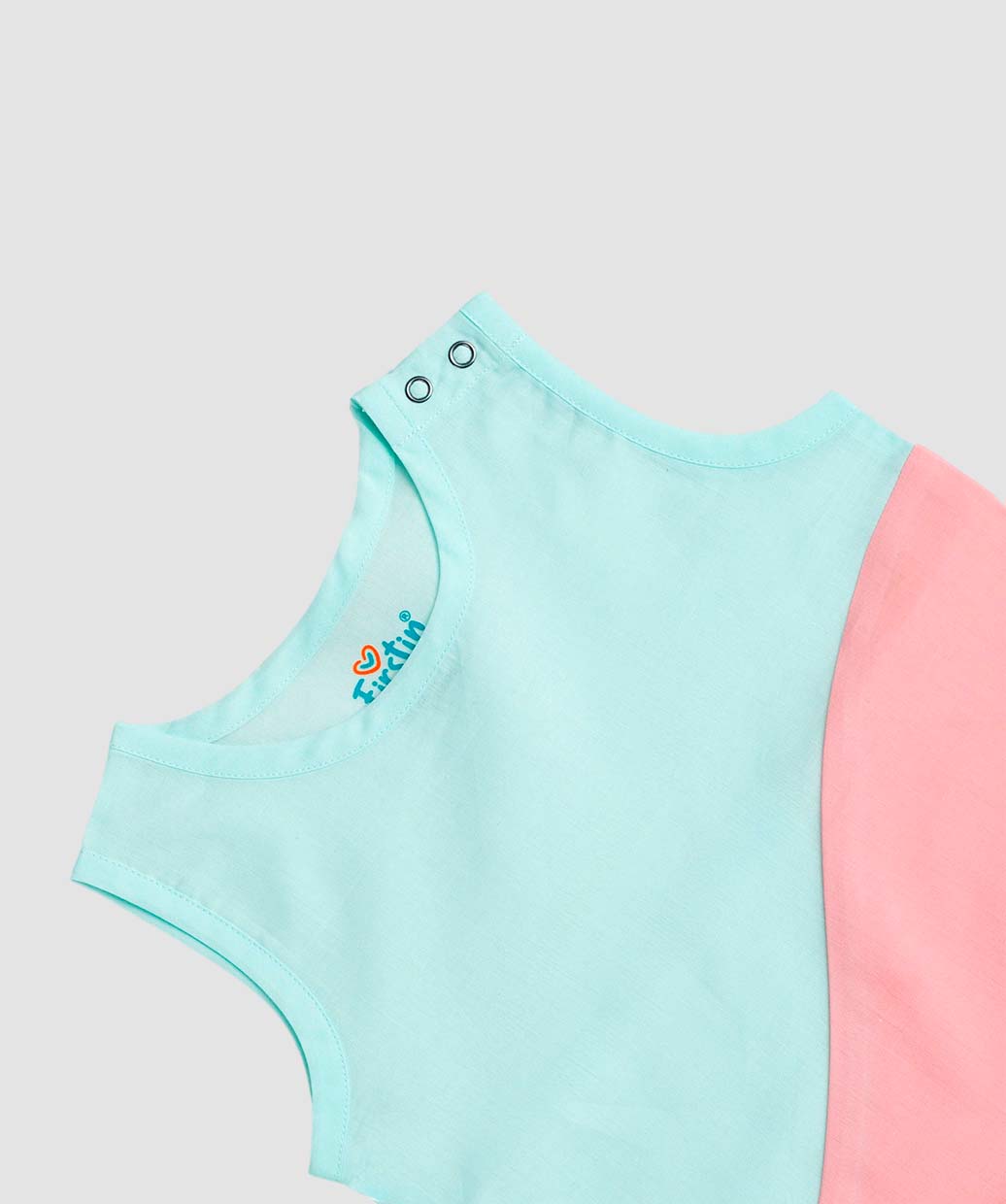 Organic Cotton Duo Jabla-Shorts Set Sleeveless - Mint