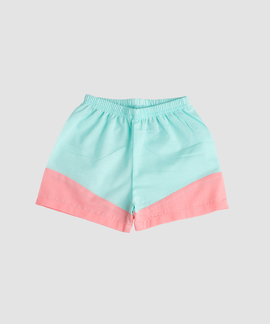 Organic Cotton Duo Jabla-Shorts Set Sleeveless - Mint