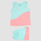 Organic Cotton Duo Jabla-Shorts Set Sleeveless - Mint