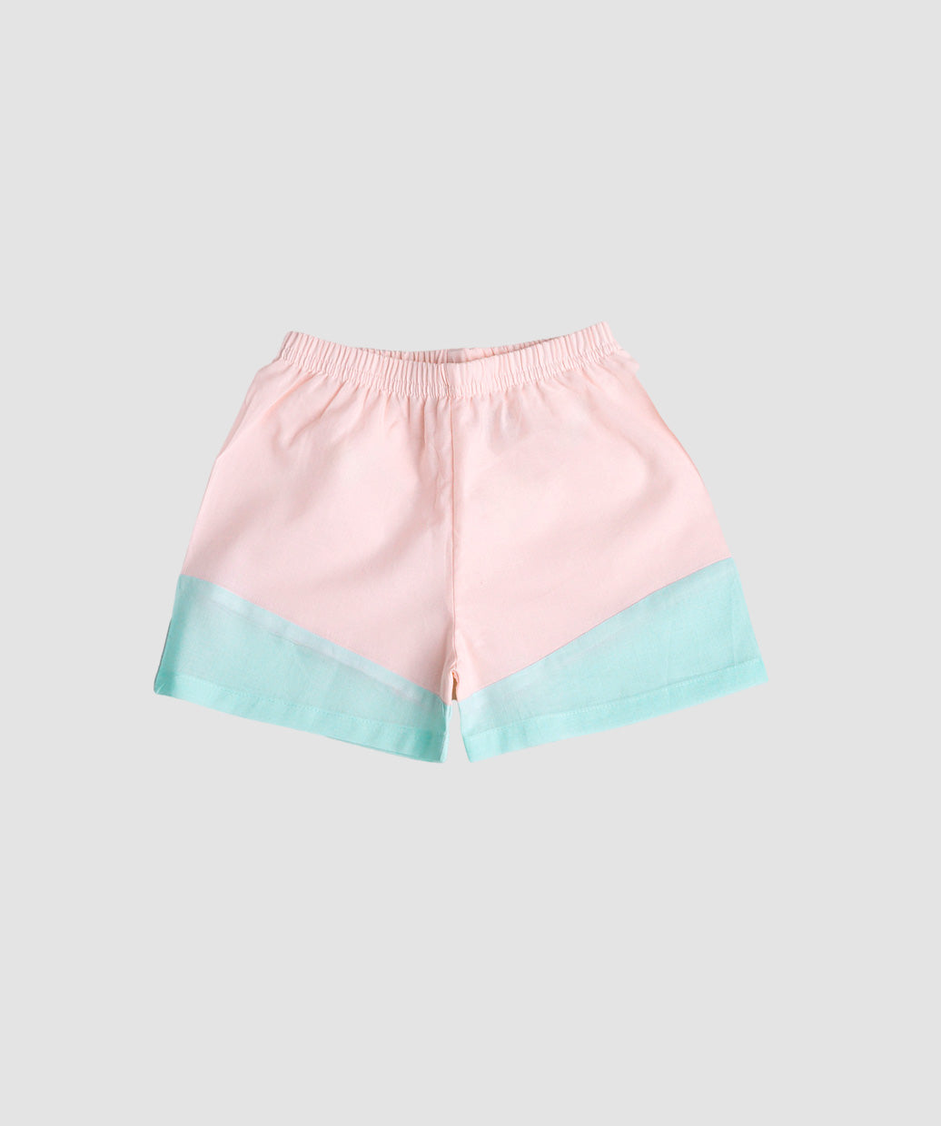 Organic Cotton Duo Jabla-Shorts Set Sleeveless - Salsa Rose