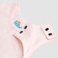Organic Cotton Duo Jabla-Shorts Set Sleeveless - Salsa Rose