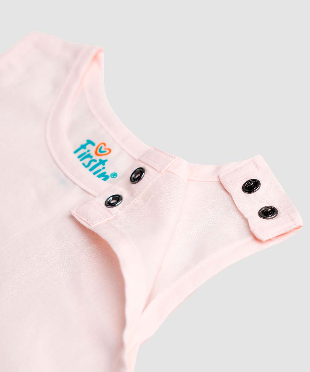 Organic Cotton Duo Jabla-Shorts Set Sleeveless - Salsa Rose