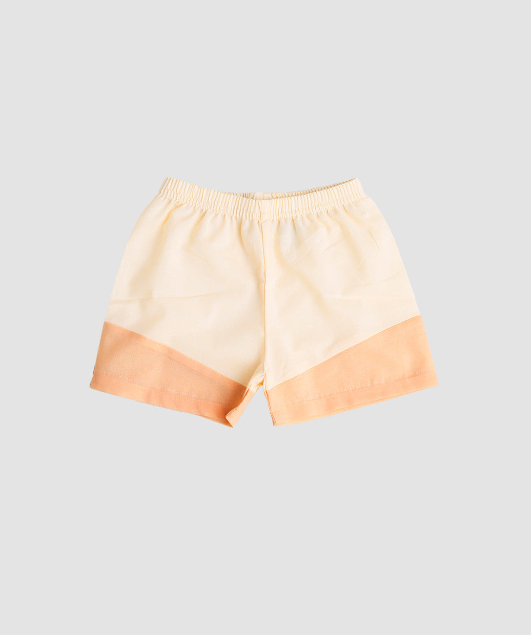 Organic Cotton Duo Jabla-Shorts Set Sleeveless - Vanilla