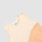 Organic Cotton Duo Jabla-Shorts Set Sleeveless - Vanilla