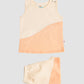Organic Cotton Duo Jabla-Shorts Set Sleeveless - Vanilla