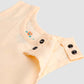Organic Cotton Duo Jabla-Shorts Set Sleeveless - Vanilla