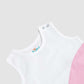 Organic Cotton Duo Jabla-Shorts Set Sleeveless - White