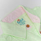 Muslin Seer Sucker Fusion Shirt-Shorts Set - Fluo Green