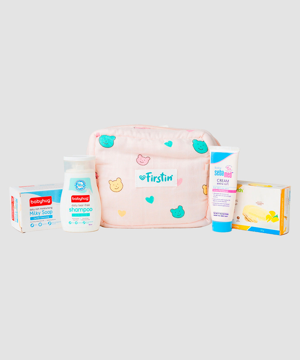 Muslin Pouch - Zip Type - Salsa Rose Buddy