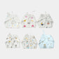 Muslin Nappy 6 Pcs Pack Combo A