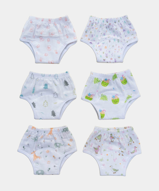 Muslin Padded Underwear 6 Pc Pack Combo 1