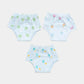 Muslin Padded Underwear Assorted 3 Pc Pack Combo B