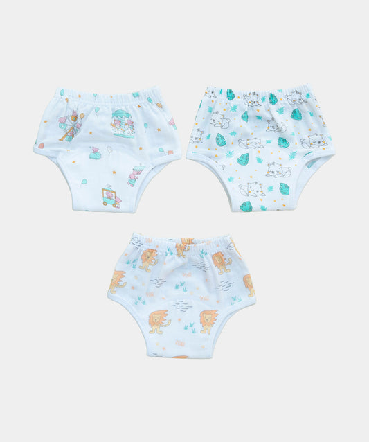 Muslin Padded Underwear Assorted 3 Pc Pack Combo B