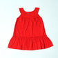 Swiss Dobby Frock (Tunic) - Carmine
