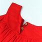 Swiss Dobby Frock (Tunic) - Carmine