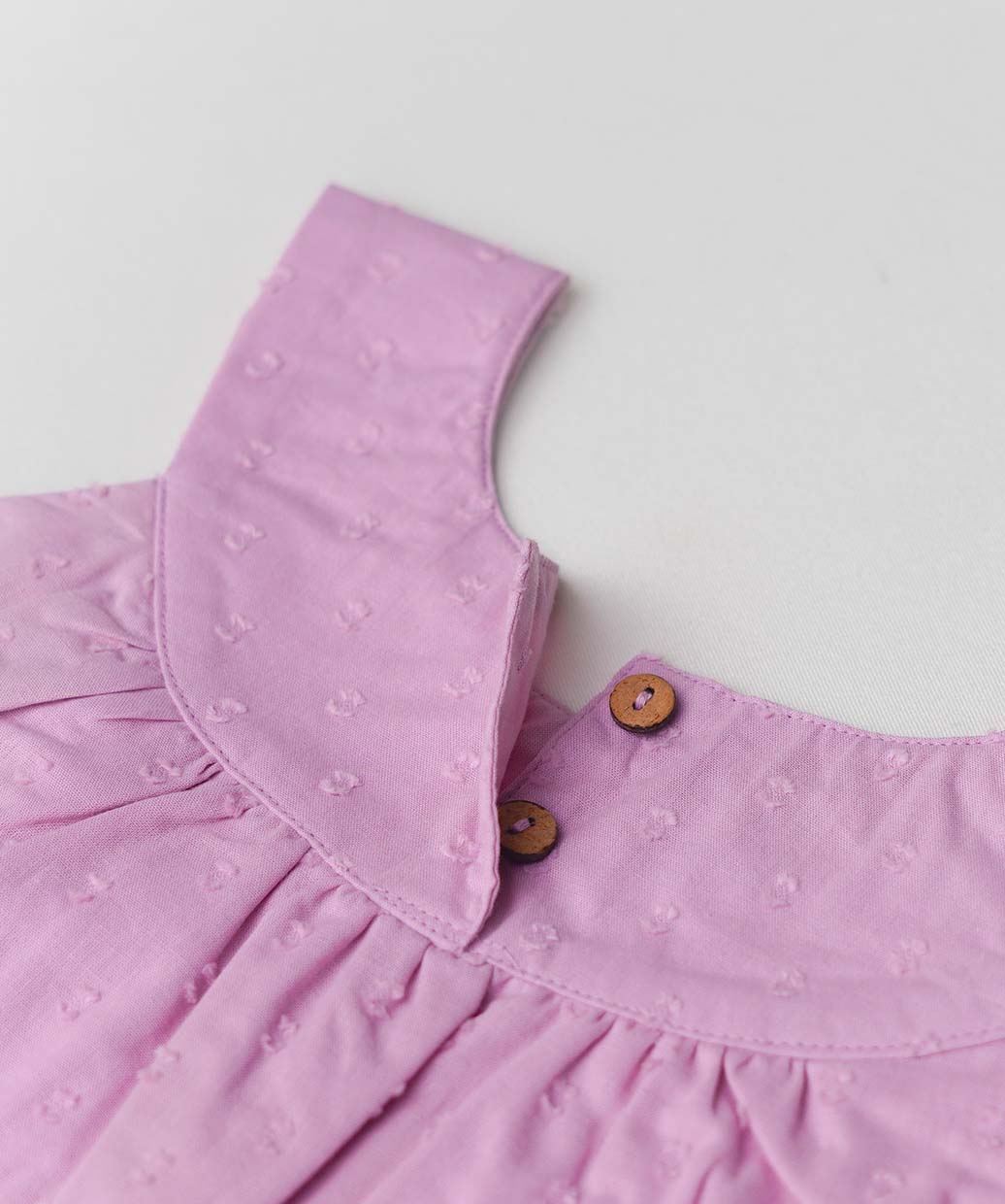 Swiss Dobby Frock (Tunic) - Fragrant Lilac
