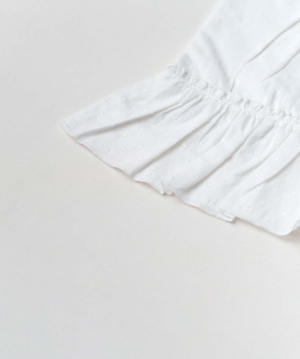 Swiss Dobby Frock (Tunic) - White