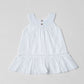 Swiss Dobby Frock (Tunic) - White