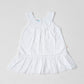 Swiss Dobby Frock (Tunic) - White