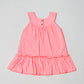 Swiss Dobby Frock (Tunic) - Melon Pink