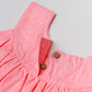Swiss Dobby Frock (Tunic) - Melon Pink
