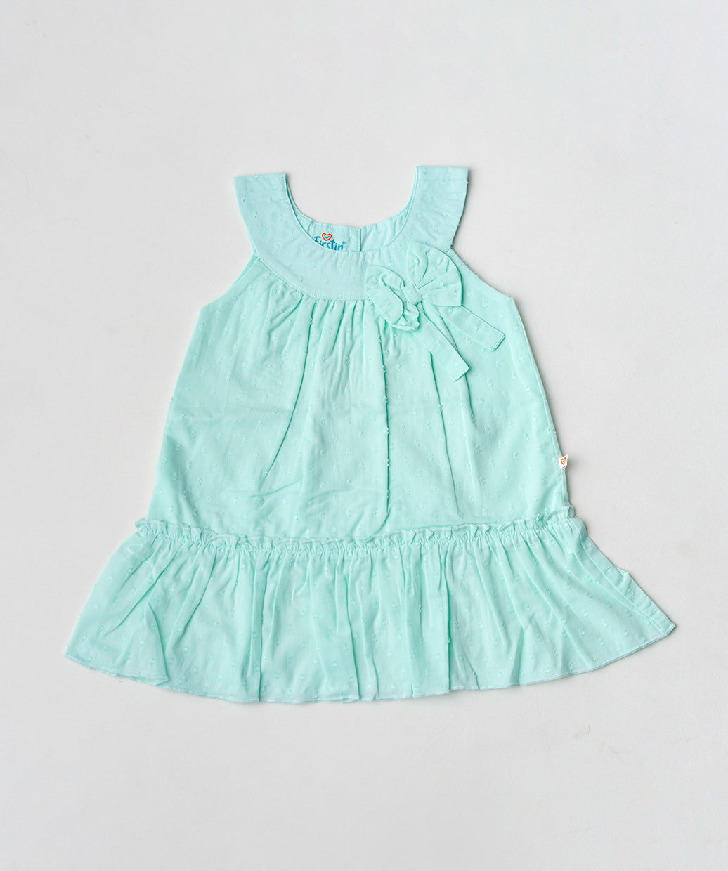 Swiss Dobby Frock (Tunic) - Mint