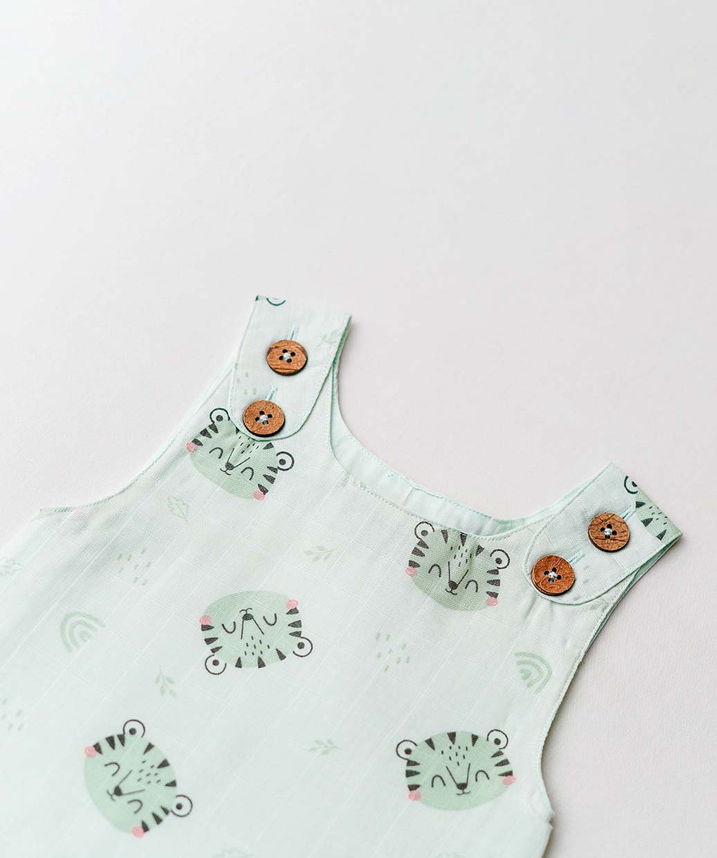Muslin Tent Frock - Frost Tiger Rainbow