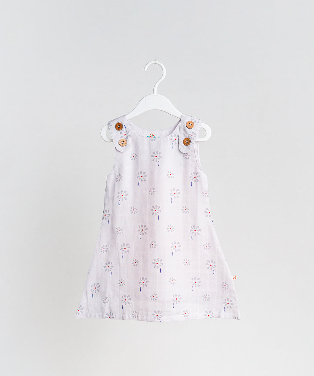 Muslin Tent Frock - Lilac Hint Floral