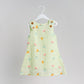 Muslin Tent Frock - Lime Cream Bloom
