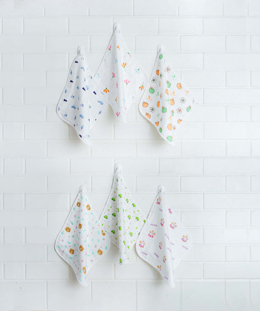 Wash Cloth Assorted (Any 3 prints) 3 Pcs Pack Combo A