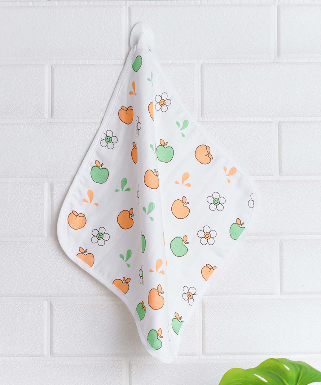 Muslin Wash Cloth Assorted (Any 2 prints) 2 Pcs Pack Combo 1