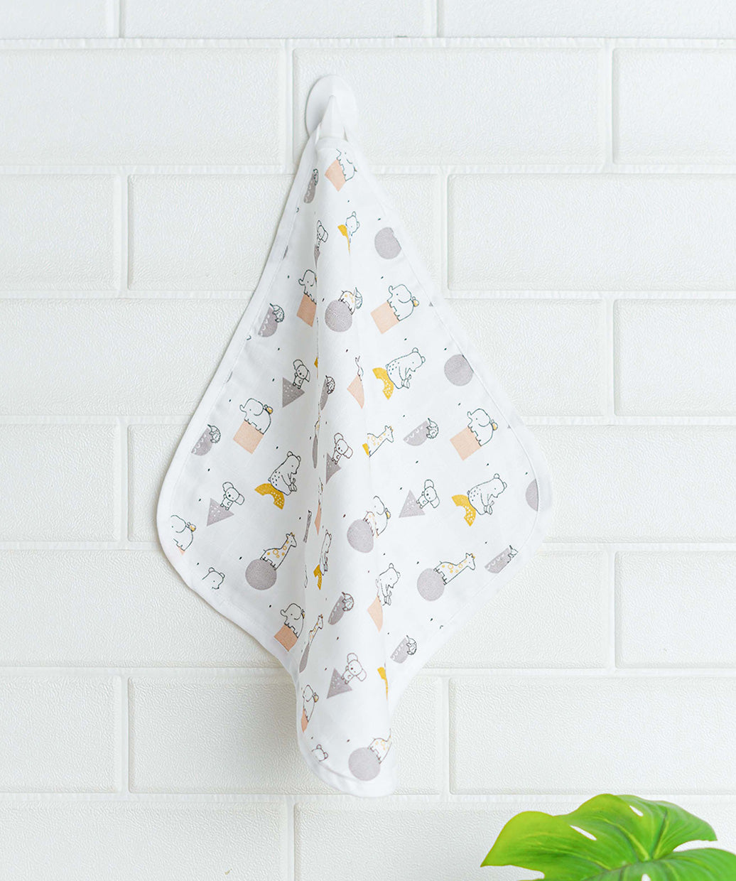 Muslin Wash Cloth Assorted (Any 2 prints) 2 Pcs Pack Combo 2