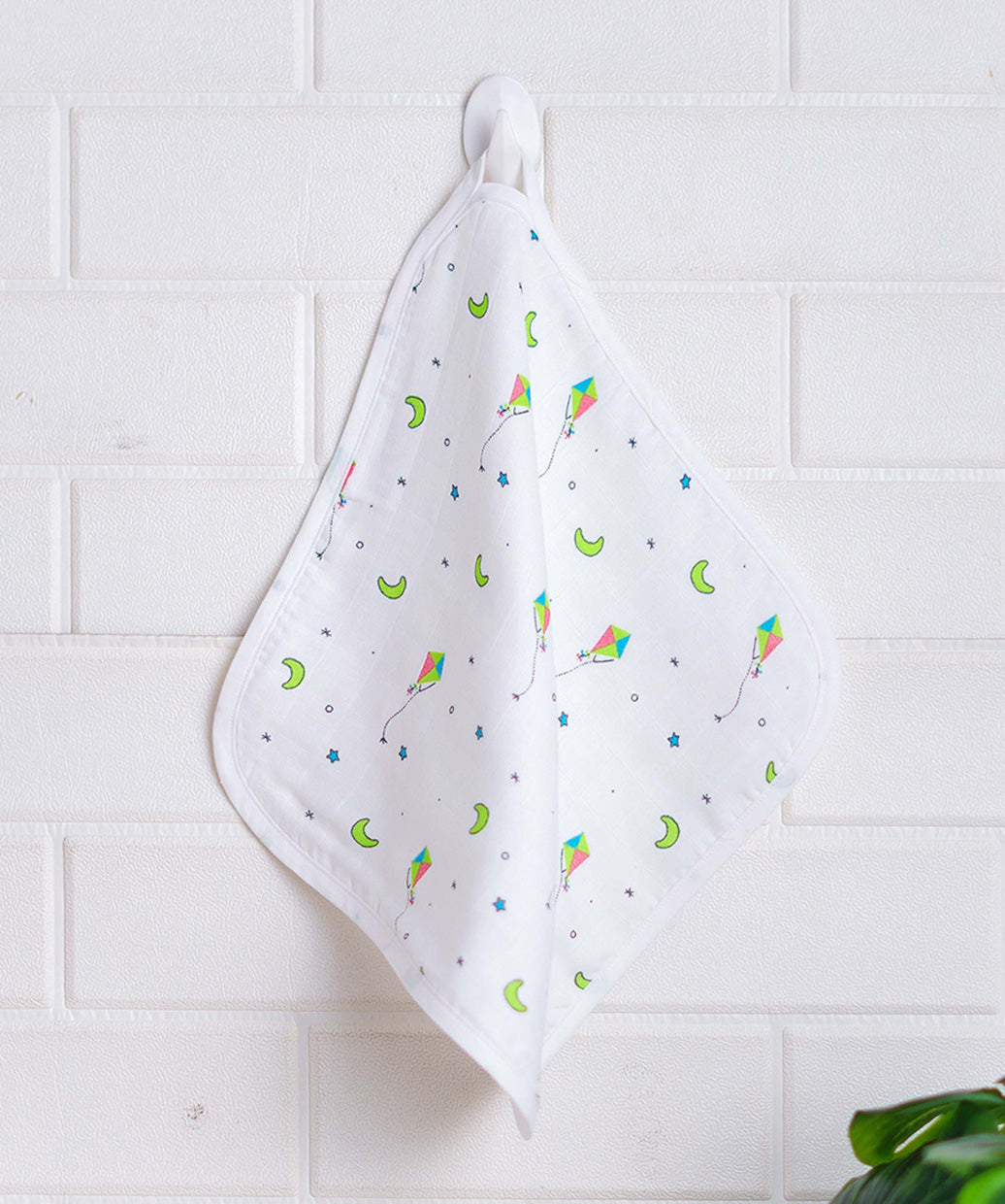 Muslin Wash Cloth Assorted (Any 3 prints) 3 Pcs Pack Combo C