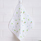 Muslin Wash Cloth Assorted (Any 2 prints) 2 Pcs Pack Combo 3