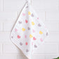 Muslin Wash Cloth Assorted (Any 2 prints) 2 Pcs Pack Combo 3