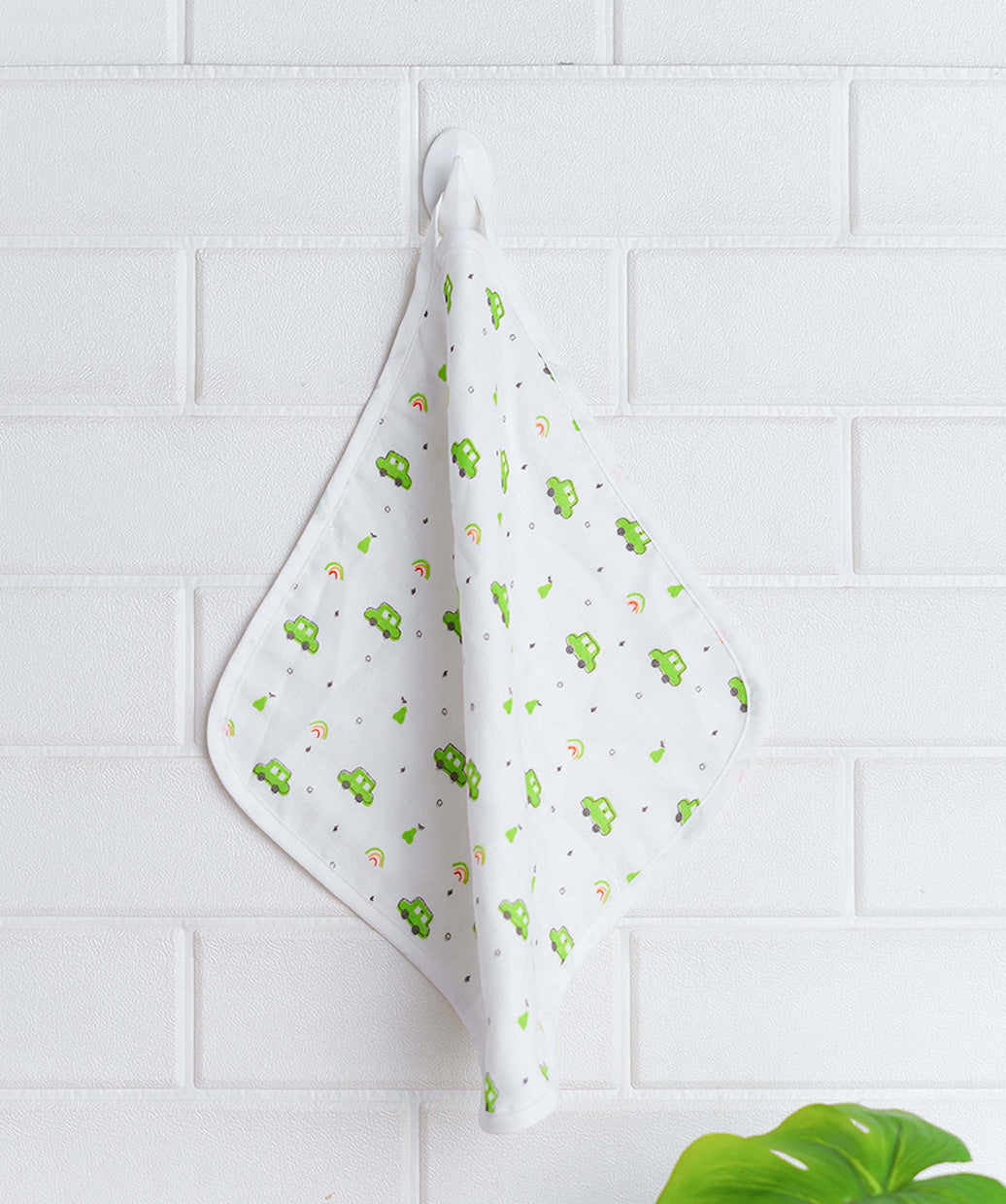 Muslin Wash Cloth Assorted (Any 2 prints) 2 Pcs Pack Combo 1