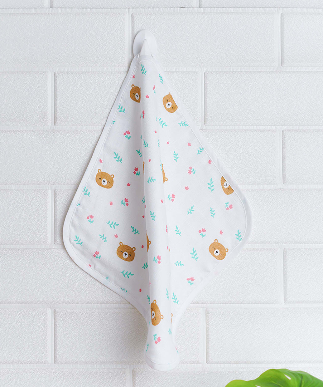 Muslin Wash Cloth Assorted (Any 2 prints) 2 Pcs Pack Combo 1