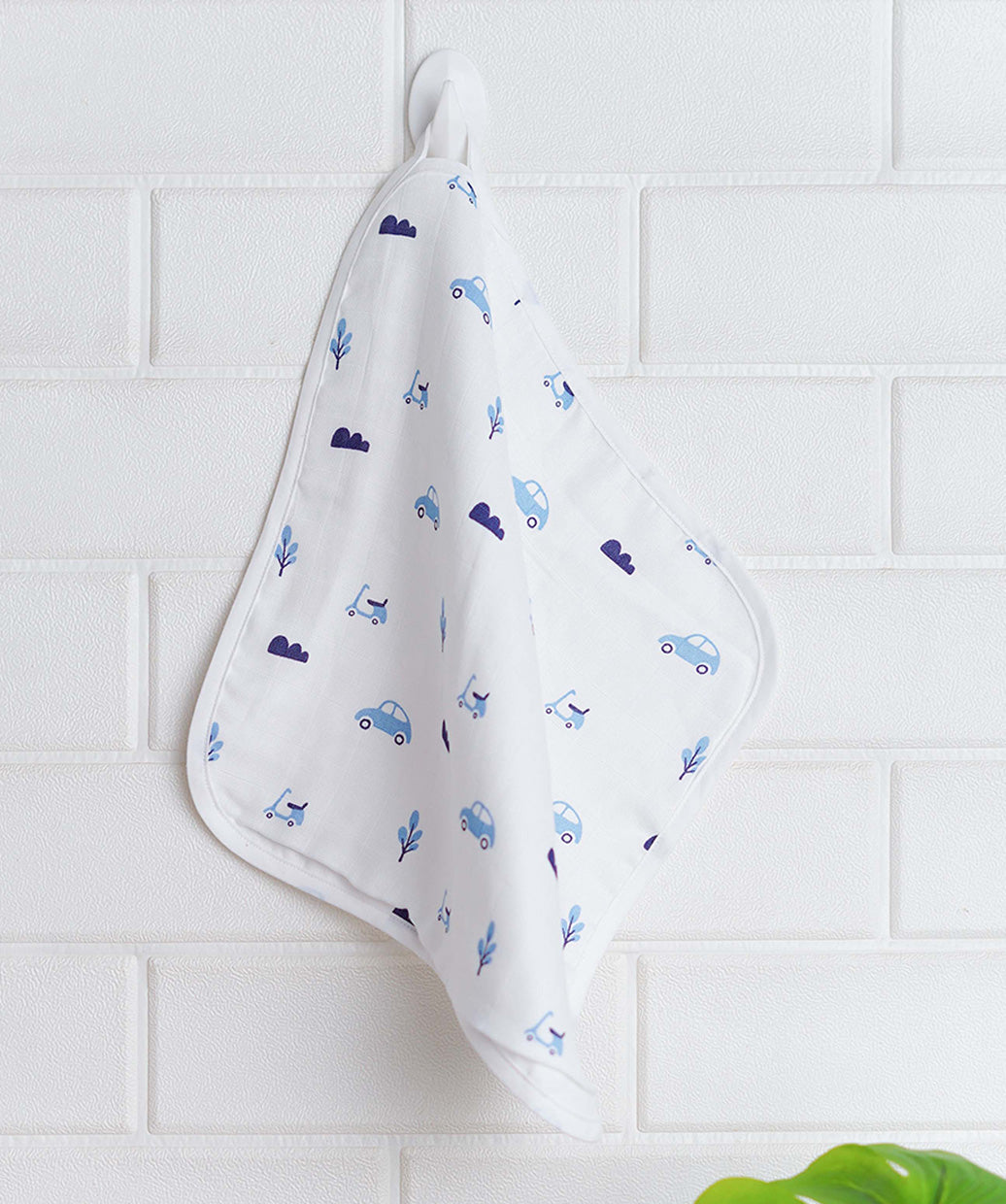 Muslin Wash Cloth Assorted (Any 2 prints) 2 Pcs Pack Combo 1