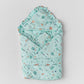 Muslin Mint Cliff Baby Wrap Bed