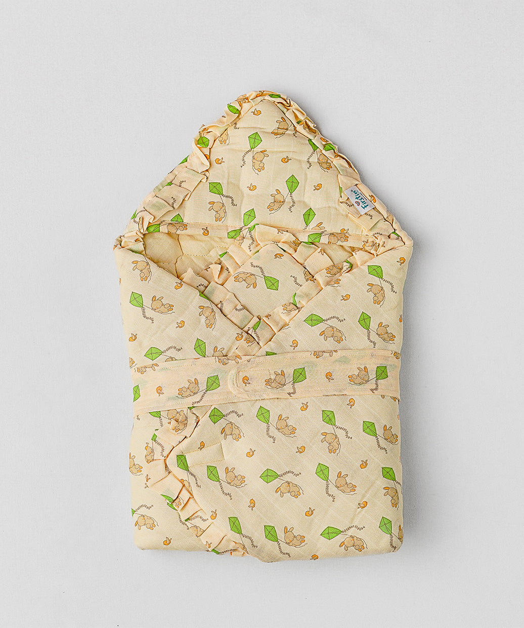Muslin Vanilla Bunny Kite Baby Wrap Bed