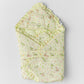 Muslin Lime Cream Runner Duck Baby Wrap Bed
