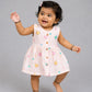 Muslin Front Open Sleeveless Frock - Salsa Rose Buddy