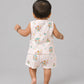 Muslin Jabla-Shorts Set Sleeveless - Salsa Rose Ferris Wheel