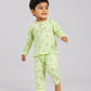 Muslin Pyjamas Set - Fluo Green Avocado