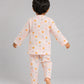 Salsa Rose-Daisy Cloud Printed Muslin Pyjamas Set