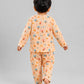 Muslin Pyjamas Set - Apricot Sherbet Mushies