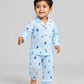 Muslin Night Suit - Blue Fir Tree