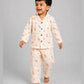 Muslin Night Suit - Vanilla Humming Bird