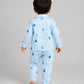 Muslin Night Suit - Blue Fir Tree